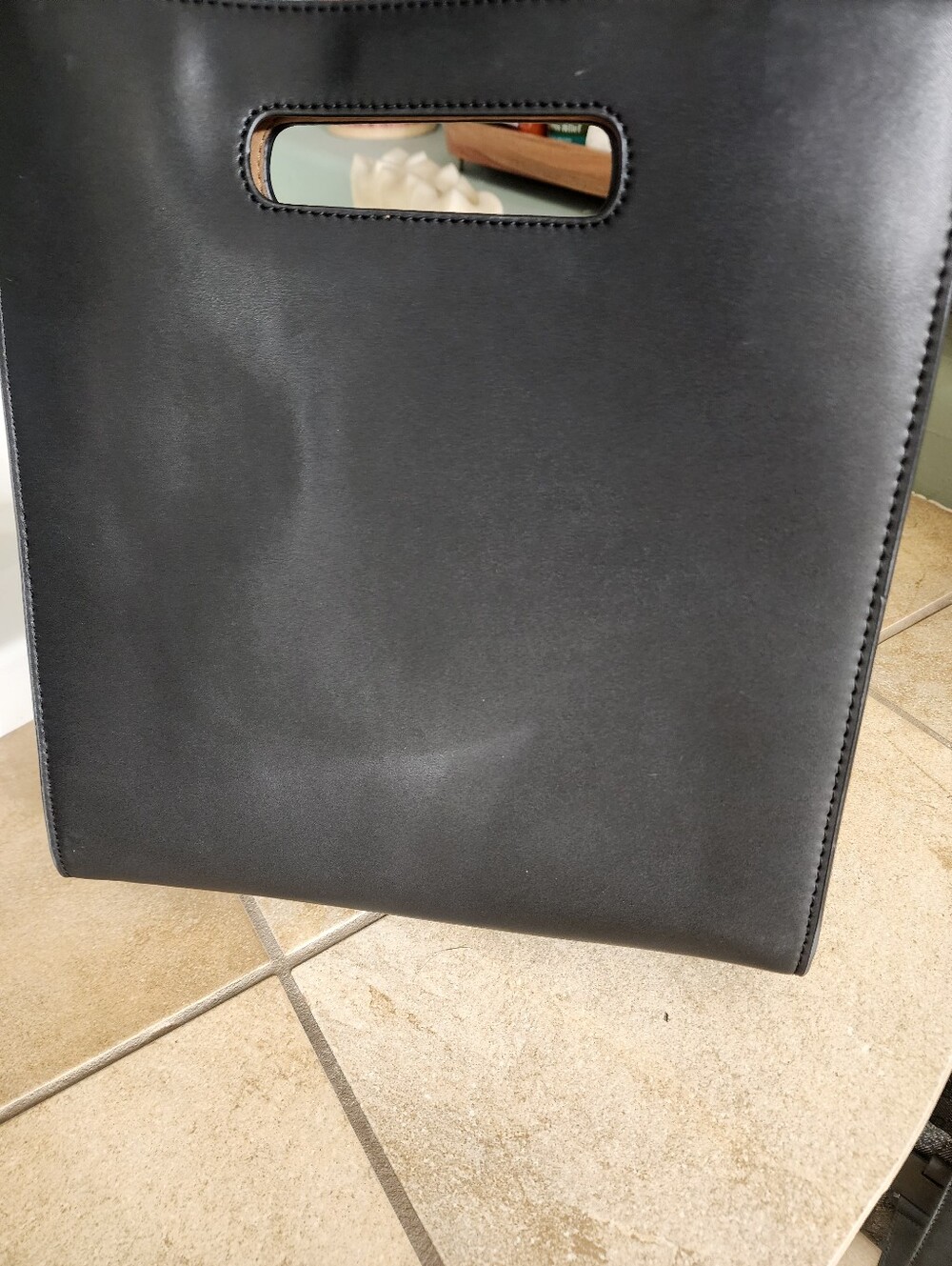 Black Large Tote Bag